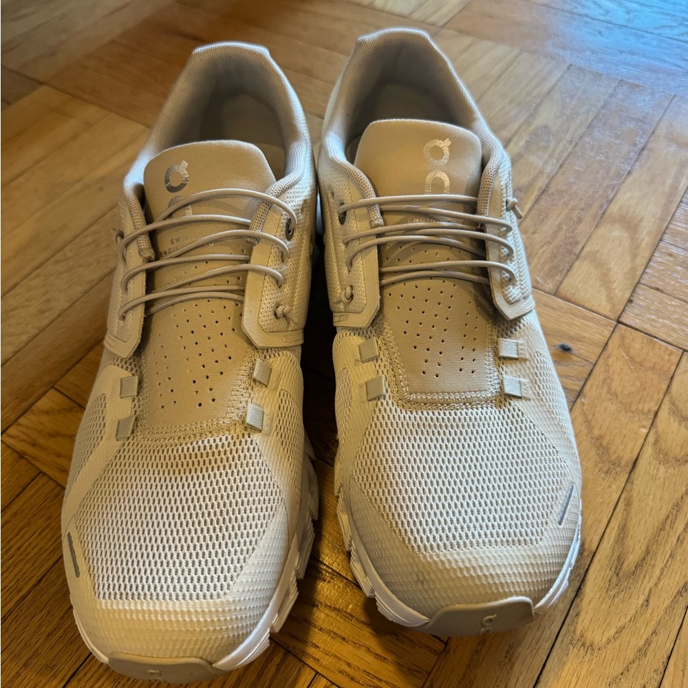 On Running Men's Light Tan Sneakers - Size 10.5